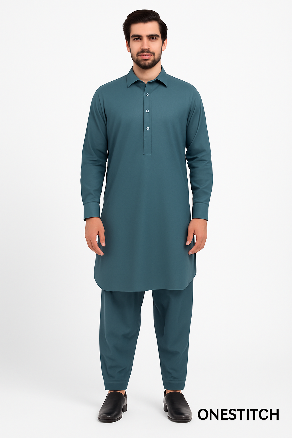 Ocean Teal - Premium Shalwar Kameez
