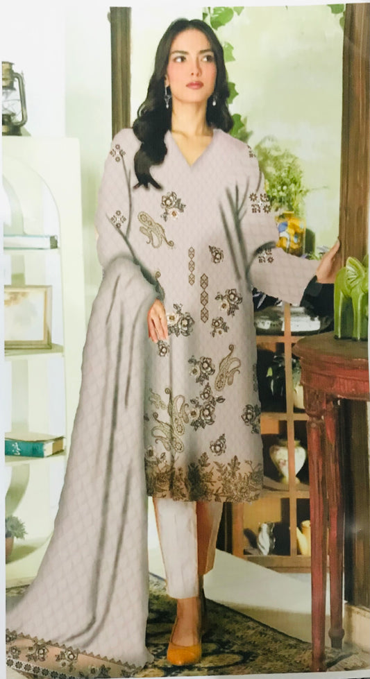 Digital Print Bana Dora Lawn Shirt With Voil Dupatta